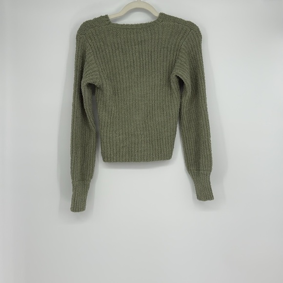 Active USA Long Sleeve Ribbed Crew Neck Sweater B
Sage Green Multiple Szs NWT - Picture 5 of 8
